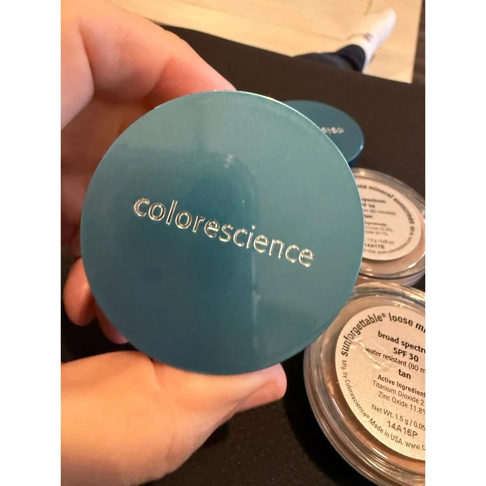 5 Colorescience Sunforgettable Loose Mineral Sunscreen SPF‎ 30 Tan Tinted Sealed